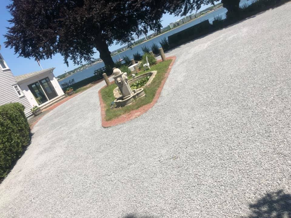 After shot of Driveway Installation